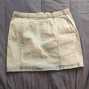 Jean skirt